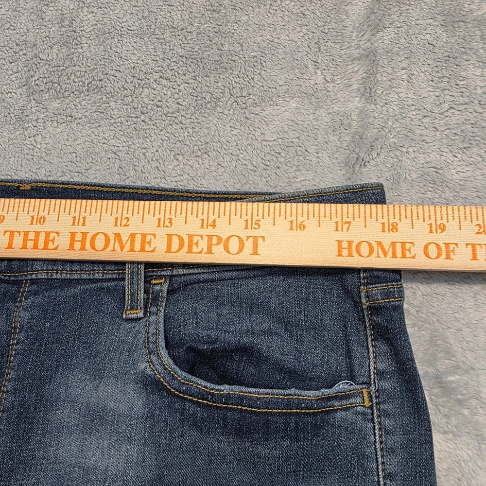 Levi's Women 18W M Blue 720 High‎ Rise Pants Super Skinny Distressed Jeans